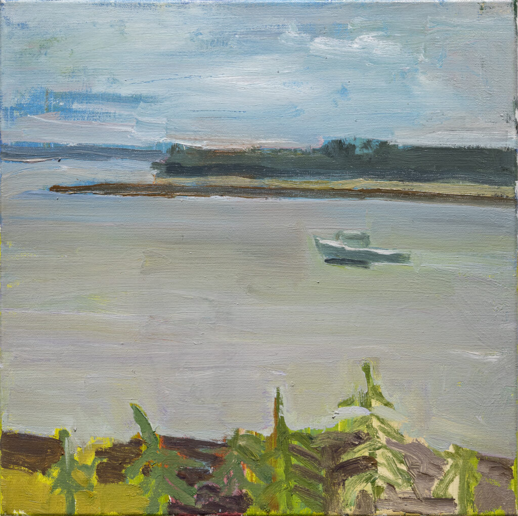 image of Stephen Dinsmore's - Johnson&#39;s Bay/Lobster Boat and Land