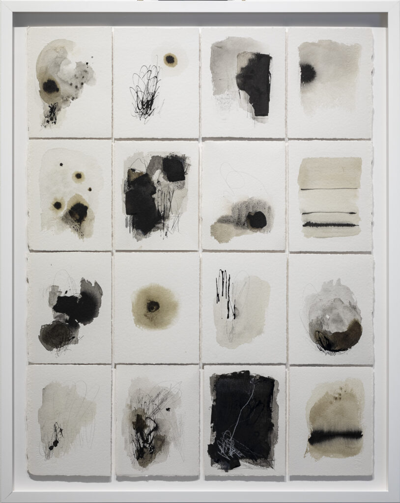 image of Emily Johnson's - Conversations with the Universe No. 1: Notes 29, 46, 47, 48, 45, 7, 12, 52, 37, 38, 55, 56, 57, 3, 22, 28