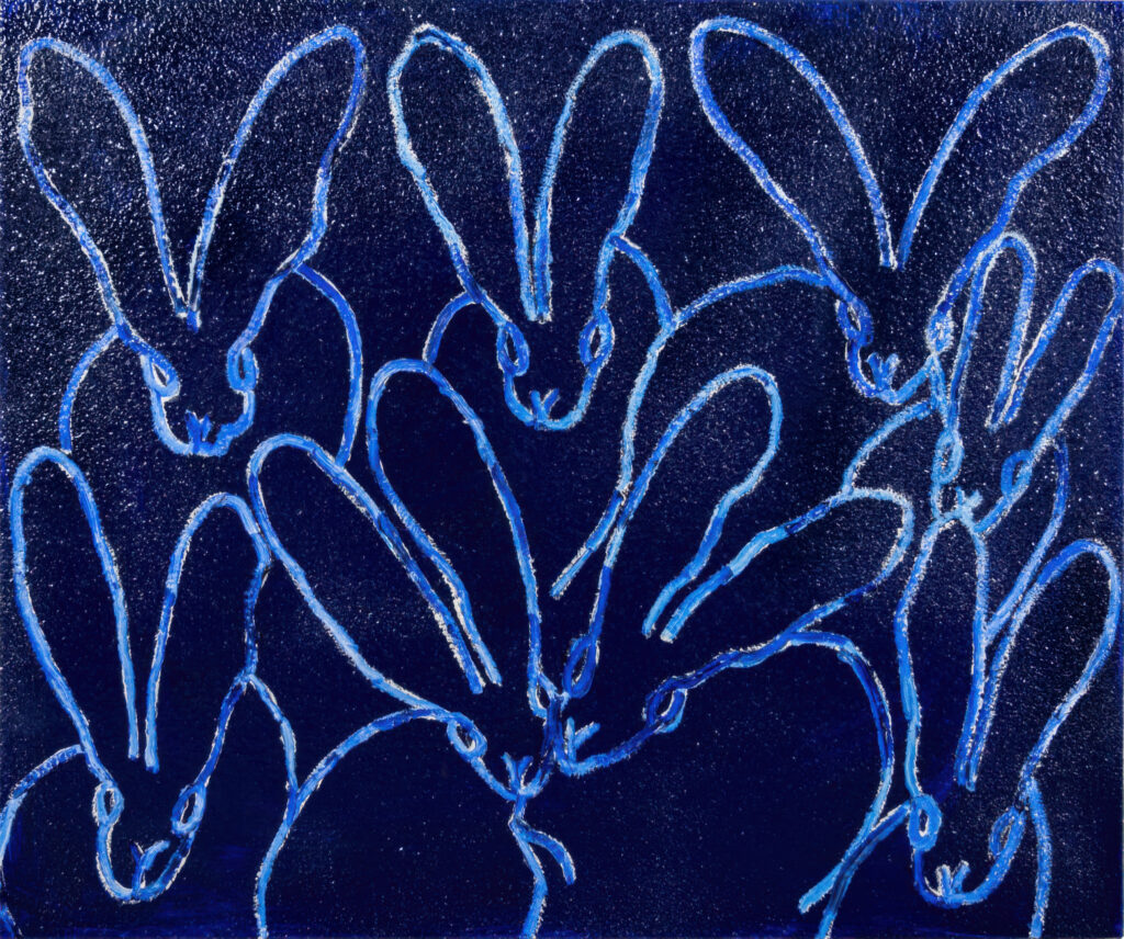 image of Hunt Slonem's - Blue Moon