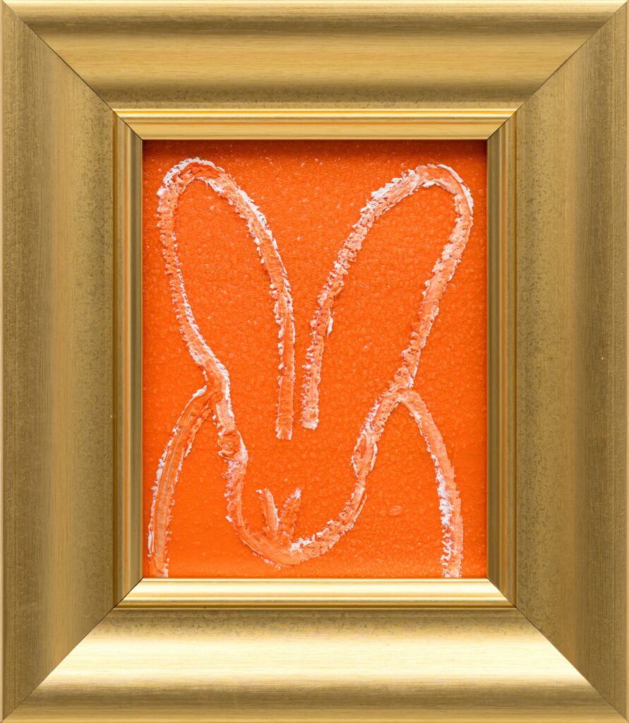 image of Hunt Slonem's - Orange Bunny