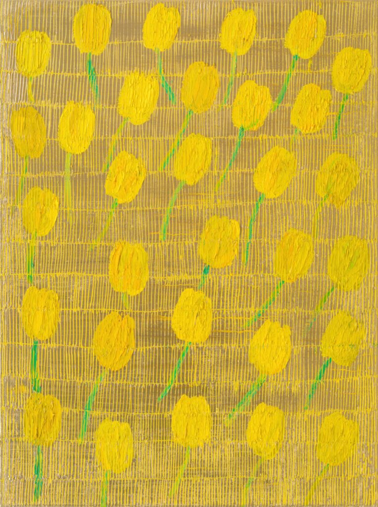 image of Hunt Slonem's - Yellow Tulips (Field)