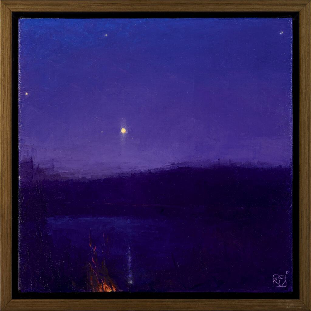 image of Rich Bowman's - Warm Fire - Full Moon